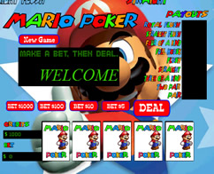 Mario Poker