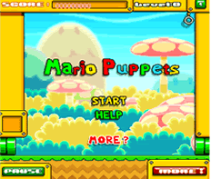 Mario Puppets game image