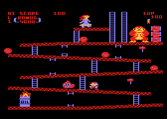 Donkey Kong 8 Bit version
