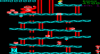 Donkey Kong VIC20 screenshot