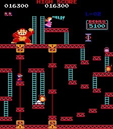 Donkey Kong NES Version 75m stage