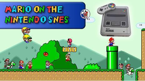 Super Mario Games on the Super Nintendo Entertainment system