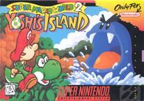 Super Mario World 2 Yoshi's Island box cover