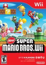 New Super Mario Bros Wii box cover