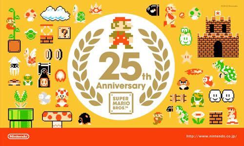 The year 2010 was the 25th anniversary of the Super Mario gaming series