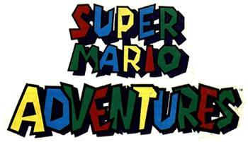 Super Mario Adventure comics logo