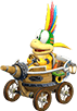 Lemmy Koopa as a driver in Mario Kart 8