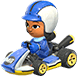 Race as your own Mii in Mario Kart 8