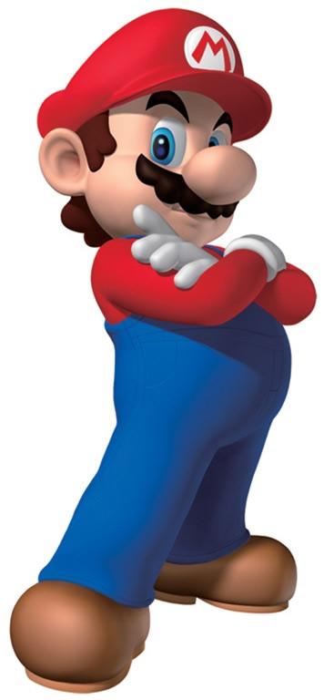 Mario Posing
