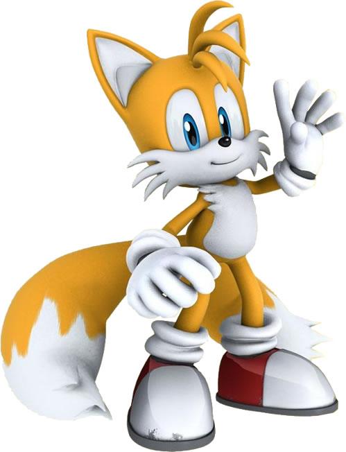 Miles Tails Prower Waving