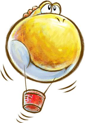 Hot Air Balloon Yoshi