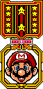 Mario reward medal