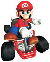 Mario In His Kart
