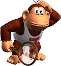 Donkey Kong Jr Playing Tennis