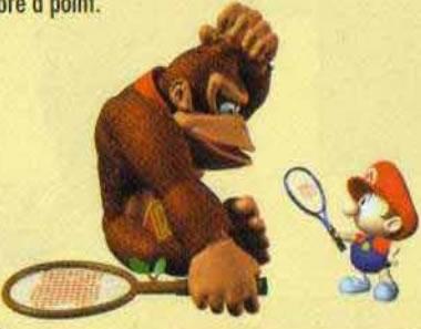 Donkey Kong And Baby Mario With Racquets