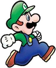 Luigi jumping