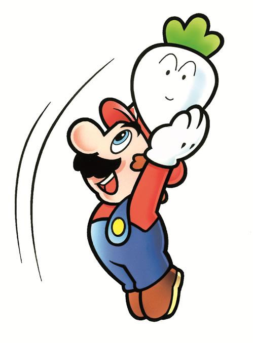 Image result for super mario with a turnip