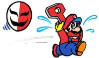 Phanto Catching Mario