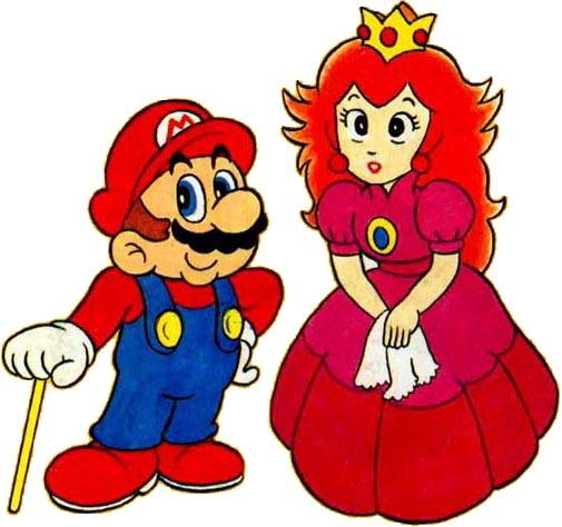 Mario and the Princess Talking