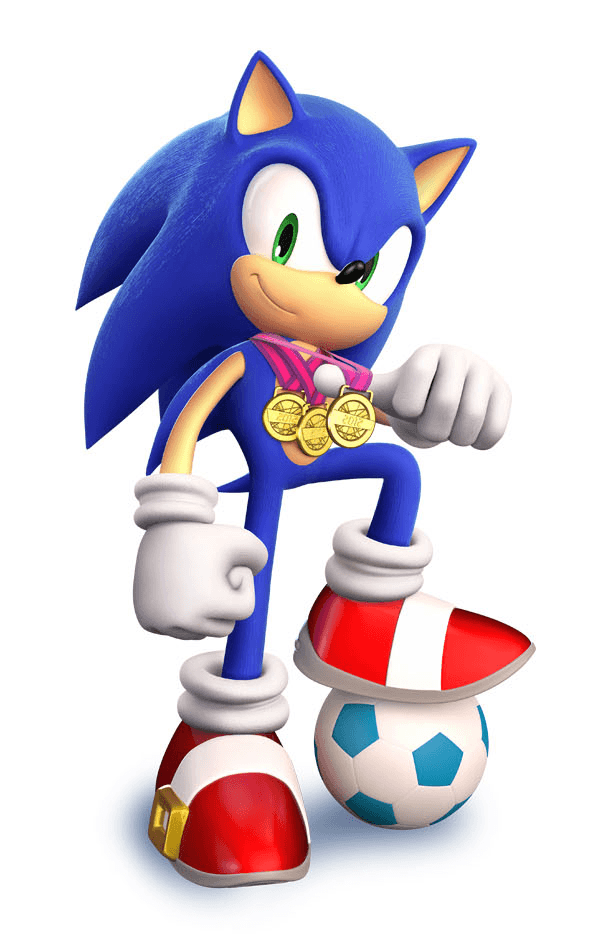 Mario Sonic At London 2012 Olympic Games 3DS Artwork Of Both Team 