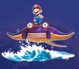 Mario surfing on Ray