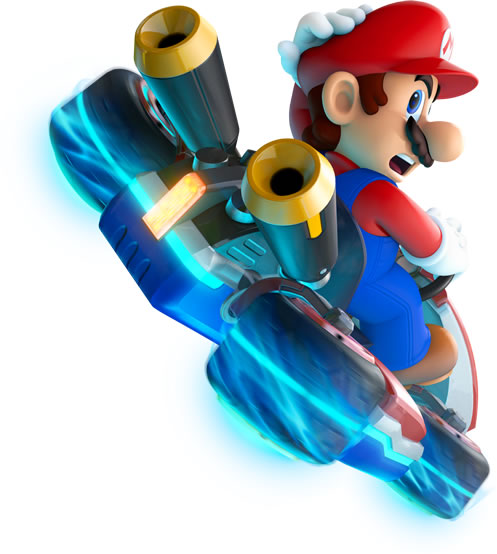 Mario Driving Kart
