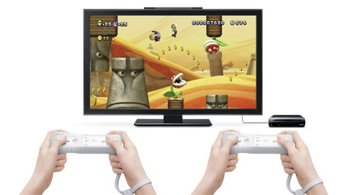 New Super Luigi U gameplay on Wii U Gamepad 2