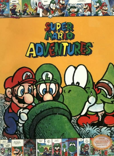 Super Mario Adventures Comic cover