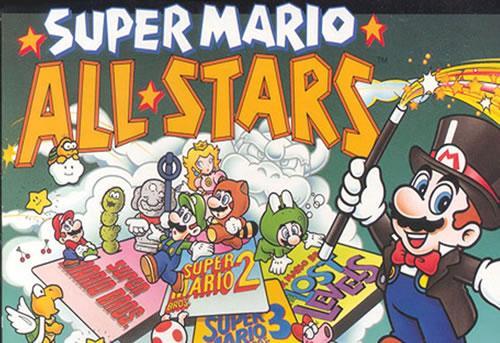 Super Mario All-stars artwork