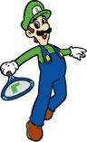 Luigi in Mario Tennis