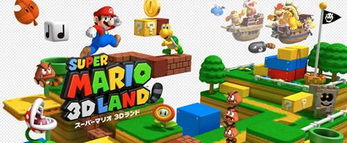 A Japanese artwork for Super Mario 3D Land