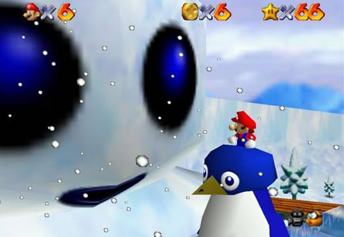 Mario at the Snowmans Head