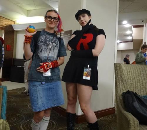 Amagad Team Rocket are at the con