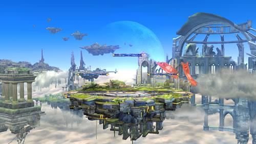 Battlefield stage in Super Smash Bros Wii U and 3DS