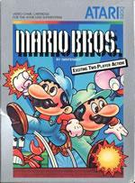 Mario Bros on the Atari 5200 box cover