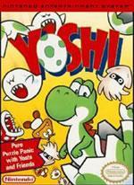 Yoshi box cover on the NES