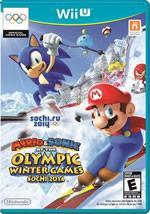 Mario & Sonic at the Sochi 2014 Games on the Wii U box cover