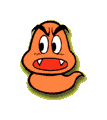 A Boomba enemy from Super Mario Land 2