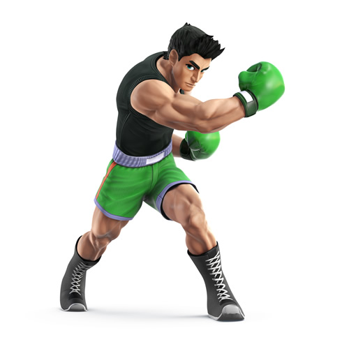 Little Mac from Punchout in Super Smash Bros