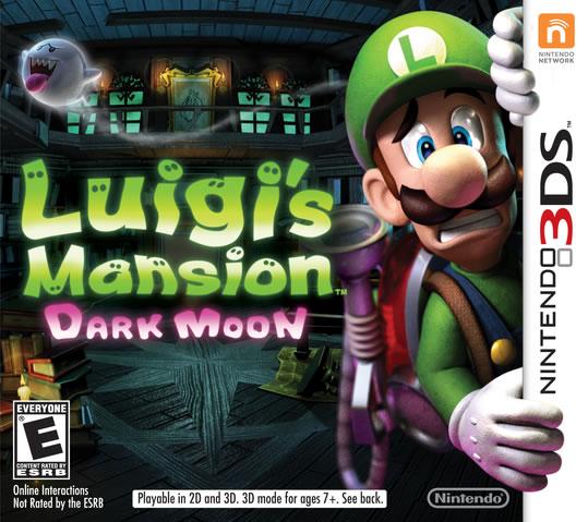 Luigi's Mansion 2: Dark Moon USA boxart