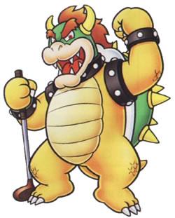 Bowser in Mario Golf