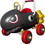 The Bullet Blaster kart