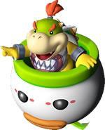 Bowser Jr in his flying potty