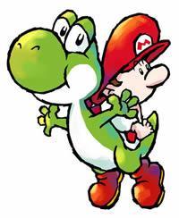Yoshi and Baby Mario