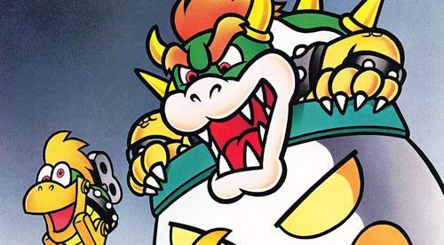 Bowser in his giant potty