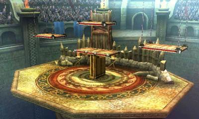 A Fire Emblem: Awakening: Arena Ferox stage in Super Smash Bros U and 3DS