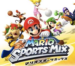 Mario Sports Mix titlescreen